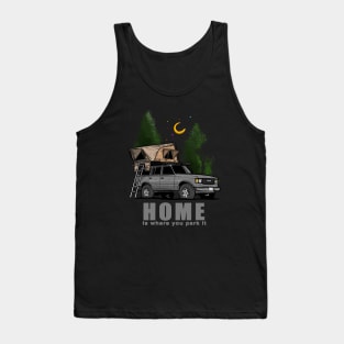 Grey Land Cruiser - Home is where you park it Land Cruiser Tank Top